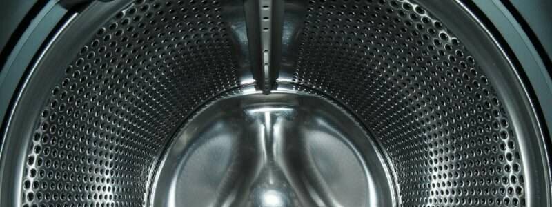 tambour lave linge inox